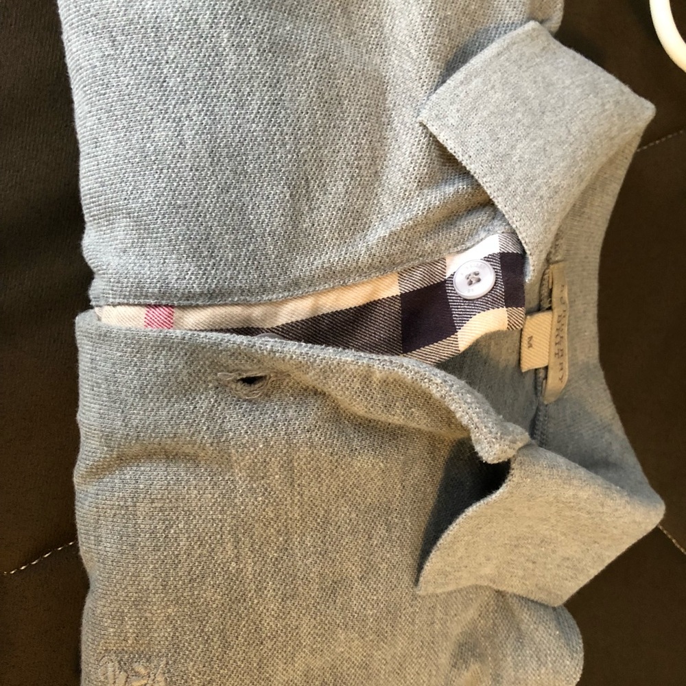 Oxford Burberry Polo Shirt